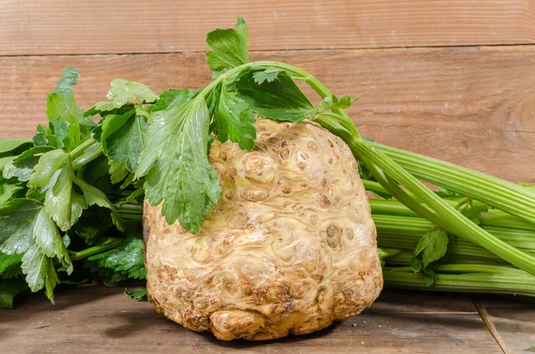 Celery root and green celery — Stock Photo, Image