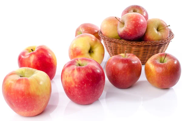 Fresh royal gala apples — Stock Photo, Image