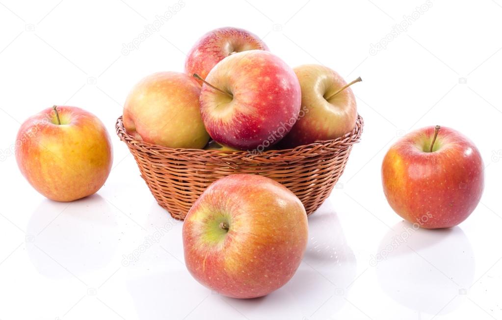Fresh royal gala apples