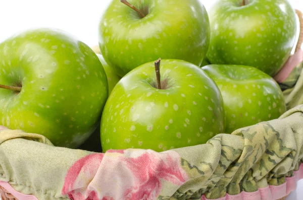 Fresh green apples — Stock Photo, Image