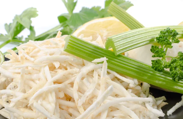 Tasty grated celery — Stock Photo, Image