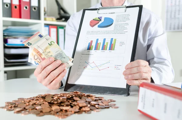 Concetto di successo finanziario — Foto Stock