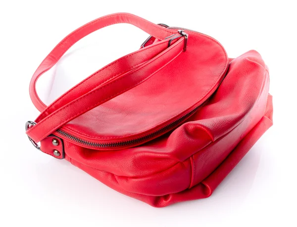 Красная сумка — стоковое фото
