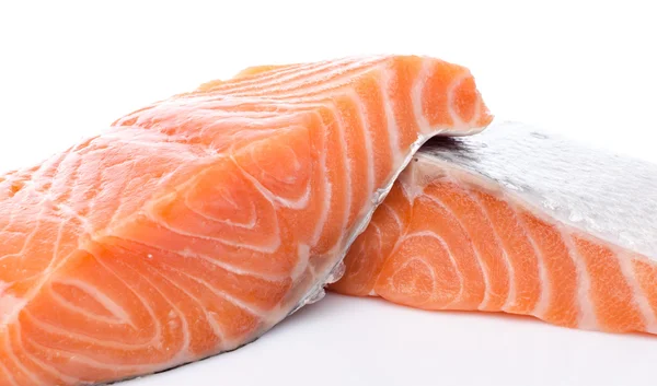 Fresh raw salmon fillet — Stock Photo, Image