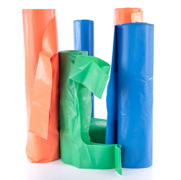 Reciclaje de bolsas de basura — Foto de Stock