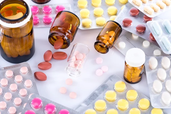 Comprimidos farmacêuticos — Fotografia de Stock