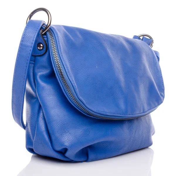 Синій сумочка — стокове фото