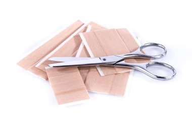 Yapıştırma alçı ve makas