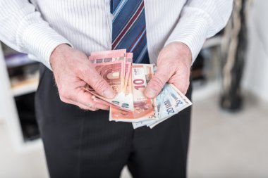 para sayma işadamı