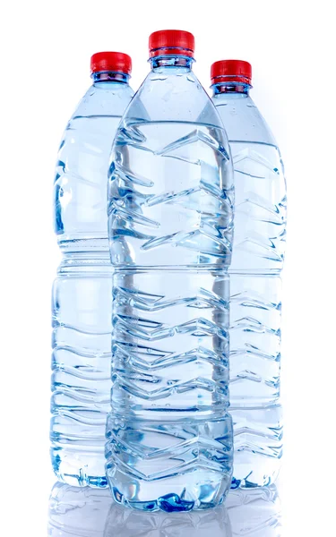 Plastic water bottles — Stock Photo, Image