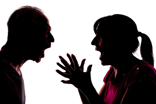 Conflict between couple — Stock Photo, Image