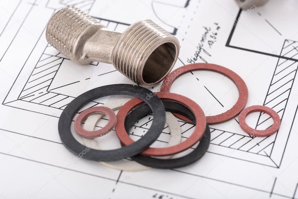 Plumbing fittings and gaskets
