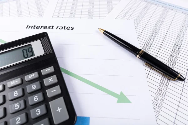Interest rates Stock Photo by ©thodonal 83099414