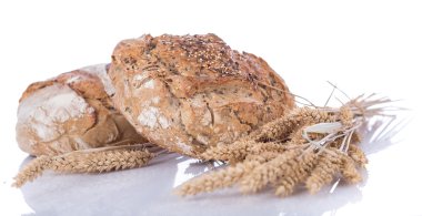 Taze gevrek ekmek buğday kulaklı