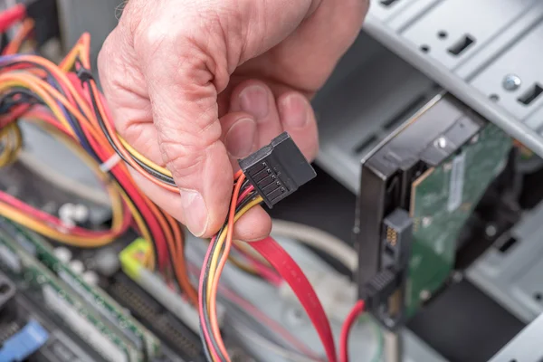 De connector van een computer — Stockfoto