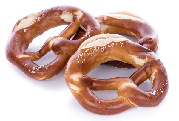 Pretzels bavarianos frescos — Foto de Stock