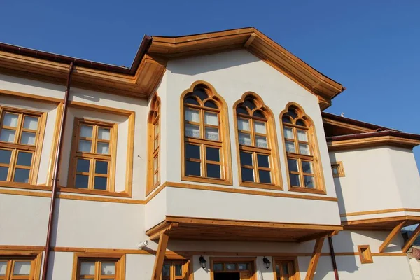 伝統的な家に位置するMeram Ayanbey地区 復元されたトルコの家 Meram地区の邸宅 トルコ — ストック写真