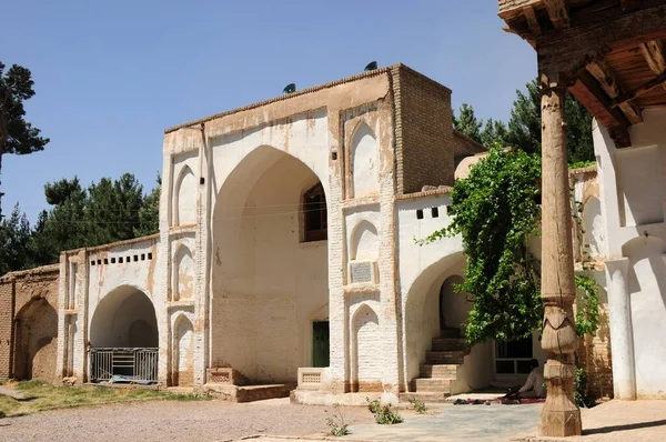 Medieval Madrasah Herat Brickwork Madrasa Remarkable Herat Afghanistan — Stock Photo, Image