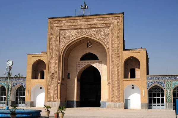 Mešita Melik Byla Postavena Století Době Velkého Seljuku Dlaždice Cihly — Stock fotografie
