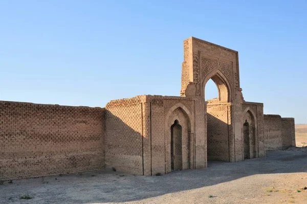 Ribati Serif Caravanserai Fue Construido Siglo Xii Durante Período Selyúcida — Foto de Stock