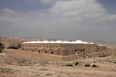 Nebi Musa Kompleksi Kudüs-Jericho yolunda yer almaktadır. Kompleks 13. yüzyılda Sultan Baybarlar tarafından inşa edildi. Kudüs, İsrail.
