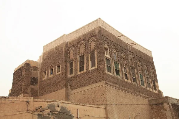 Kilátás Zabid Óvárosából Zabid Egyik Legrégebbi Város Jemenben Város Szerepel — Stock Fotó