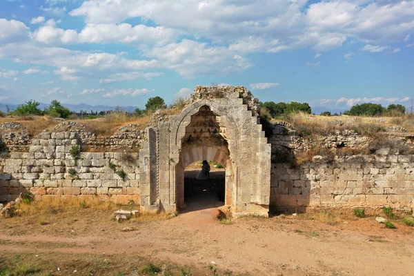 Die Karawanserei Evdir Han Wurde 1210 1219 Während Der Anatolischen — Stockfoto