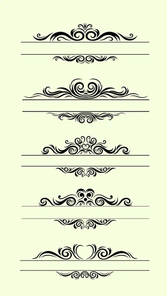 Floral border — Stock Vector