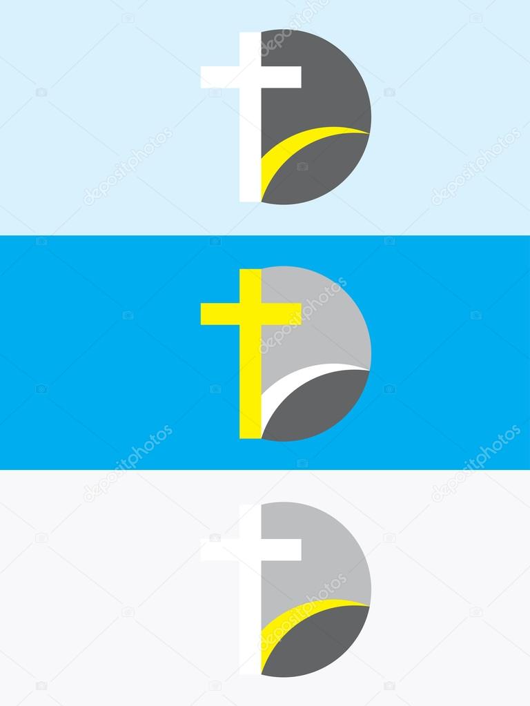 Mission Church, art vector logo design