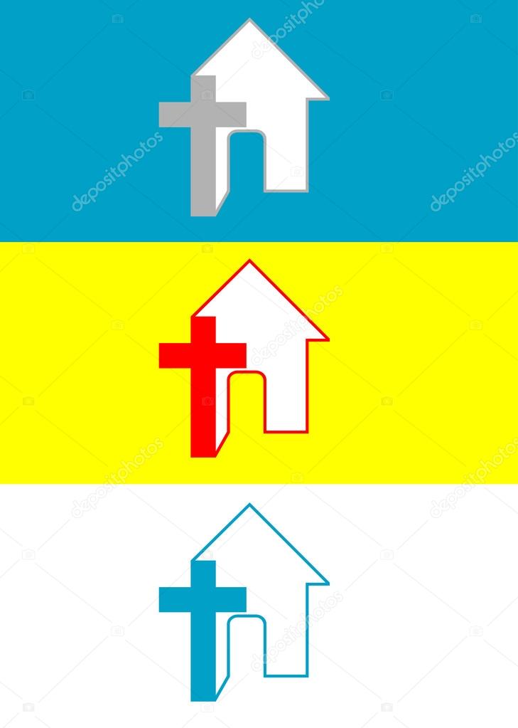 Cross home logo