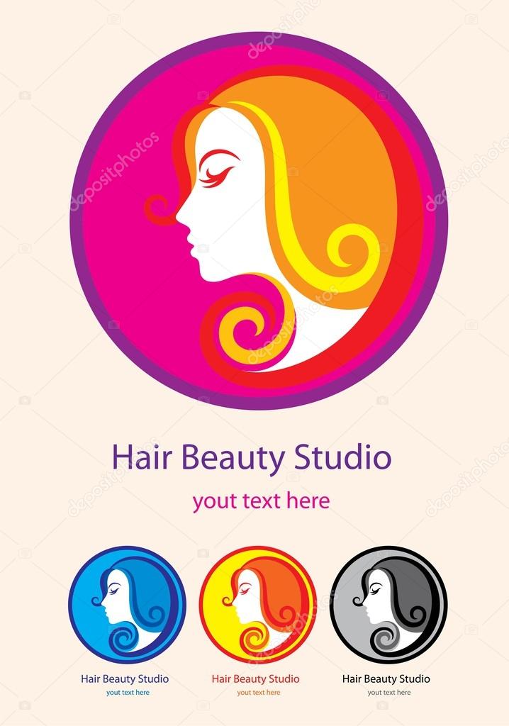 Saloon and spa logo, art vector design