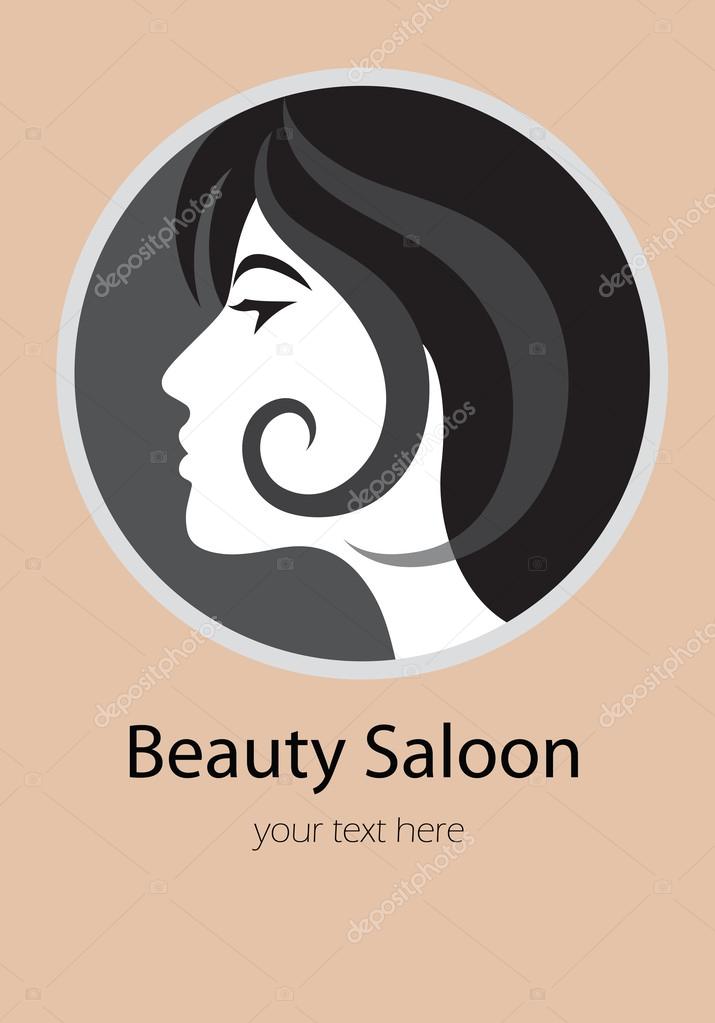 Saloon and spa logo, art vector design