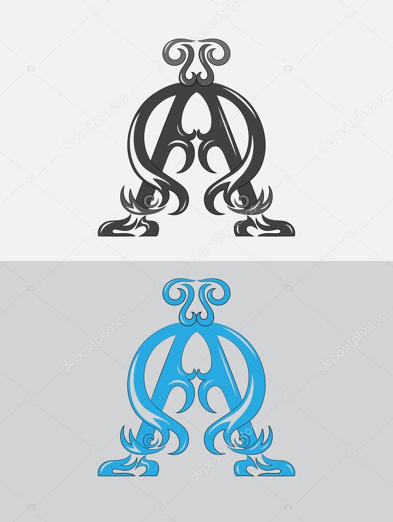 Alpha omega,Christian icon and symbol