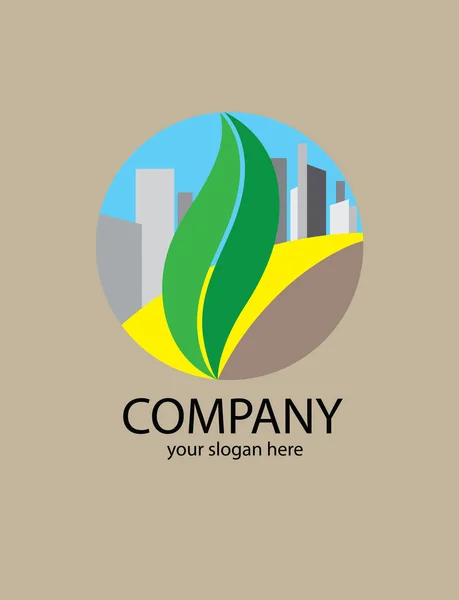 Ecologie logo — Stockvector