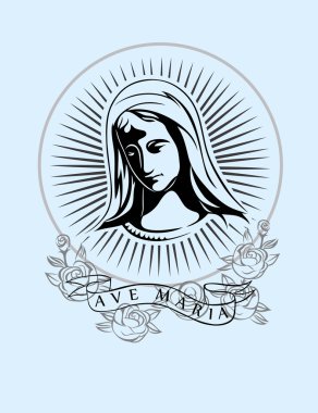 Ave Maria clipart