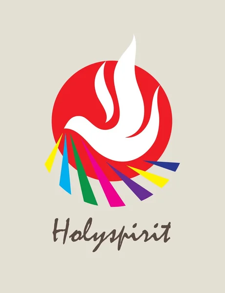 Holyspirit pictogram Logo — Stockvector