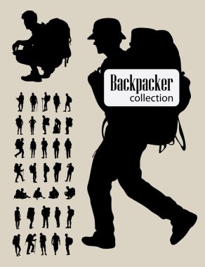 Backpacker Silhouettes