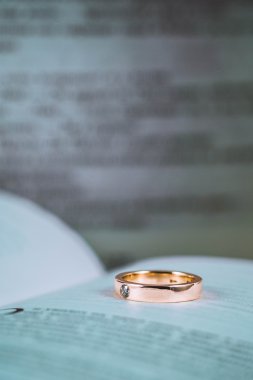 Gelin için dekorasyon.