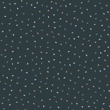 Küçük üçgenler konfeti pürüzsüz desen