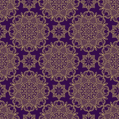 Soyut Seamless modeli. Vintage süsleme desen. İslam, Ar