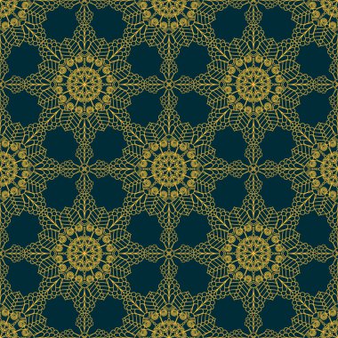 Soyut Seamless Modeli dantel gibi. Vintage süsleme desen. Ben