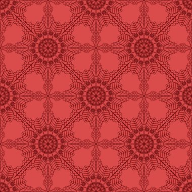 Soyut Seamless Modeli dantel gibi. Vintage süsleme desen. Ben