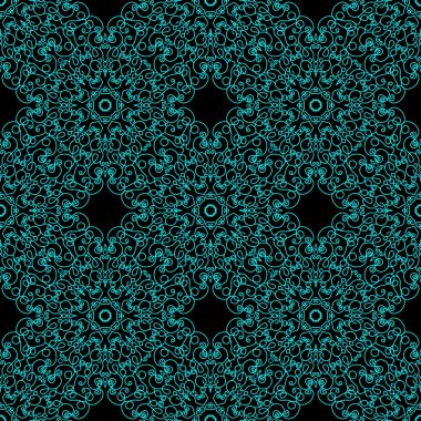 Soyut Seamless Modeli dantel gibi. Vintage süsleme desen. Ben