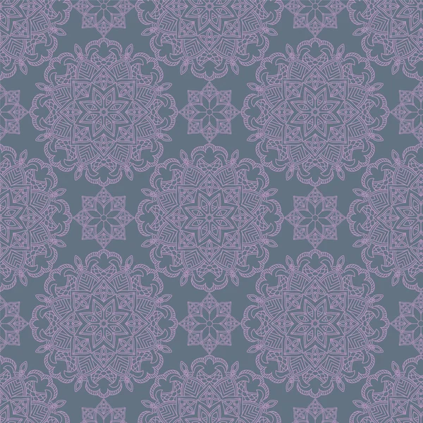 Abstracte naadloze patroon Lace. Vintage Ornament patroon. Ik — Stockvector