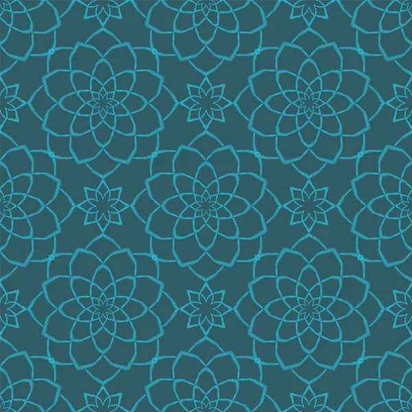 Abstracte naadloze patroon. Vintage Ornament patroon. Islamitische, Ar — Stockvector