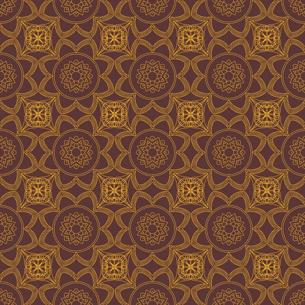 Modèle abstrait sans couture. Motif d'ornement vintage. Islamique, Ar — Image vectorielle