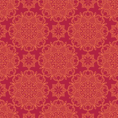 Soyut Seamless modeli. Vintage süsleme desen. İslam, Ar