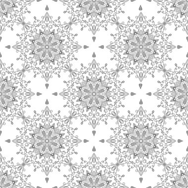 Soyut Seamless modeli. Vintage süsleme desen. İslam, Ar