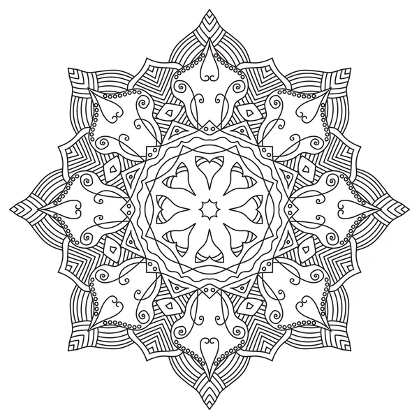 Mandala Vintage Round Ornament Pattern Islamic Arabic Indian