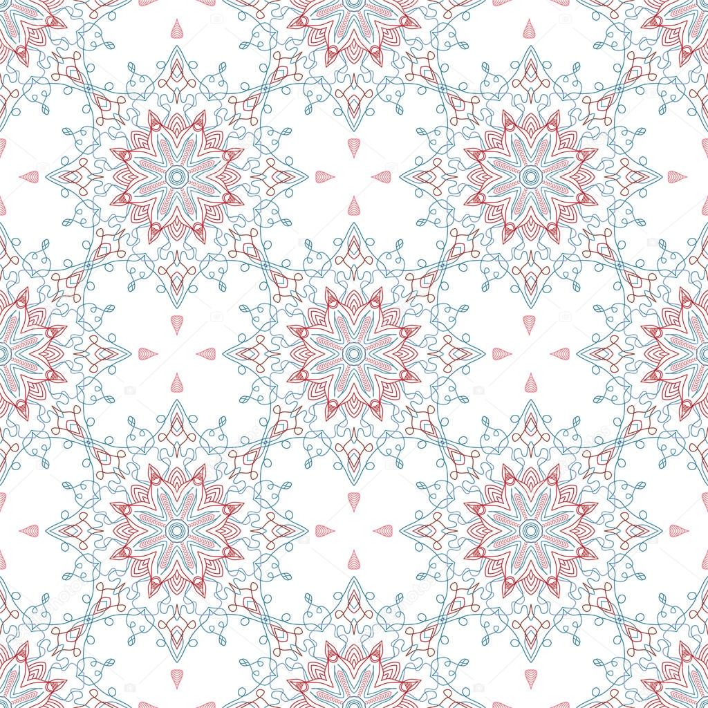 Abstract Seamless Pattern. Vintage Ornament Pattern. Islamic, Ar